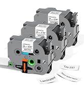 Amazon.com: Label KINGDOM 24mm Blue Label Tape Replacement for